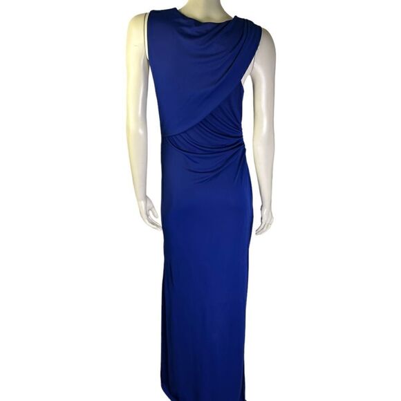 BCBG by Max Azaria NWOT Simone Gown in Orient Blue Size Medium - Picture 8 of 11